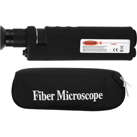 Microscope portable à fibre optique 200X, instrument d'inspection des surfaces céramiques à fibre optique, amplificateur à fibre optique (1/5)