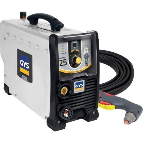 GYS – Découpeur plasma Easycut 25 – 25A pour acier, aluminium et cuivre – Technologie inverter pour découpe précise – Ultra compact 7.8 kg (1/5)