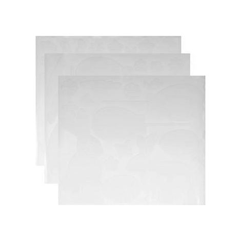 planche d'adorables autocollants sur le thème de Pâques, jolis autocollants pour fenêtre de chambre d'enfant (1/2)