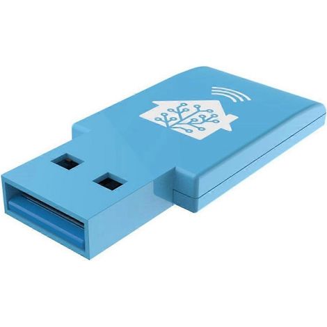 Pour Home Assistant Connect ZBT-1, dongle USB Zigbee, passerelle USB - Bleu - (1/5)