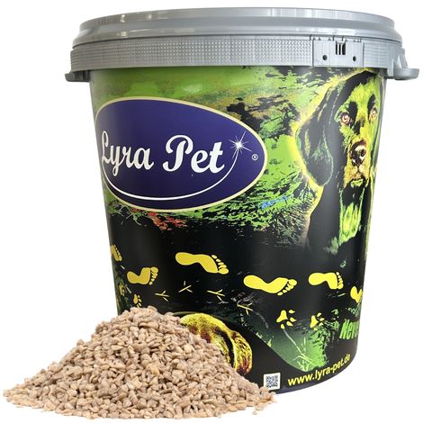 10 kg Lyra Pet® Graines de tournesol décortiquées BRUCH Nouvelle récolte en tonneau de 30 L