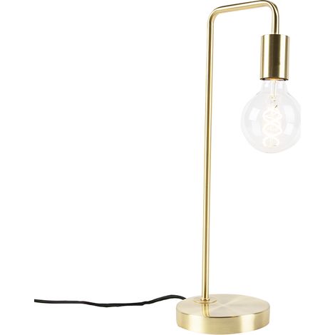 Art Deco Table Lamp Brass - Facil