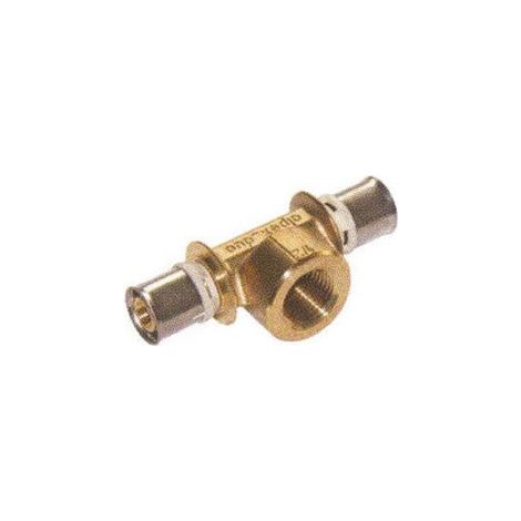 Té femelle pour tube multicouches - Diamètre : 32 - 1/2" - 32