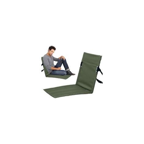 Chaise pliante de plage et de jardin avec dossier réglable – Chaise extérieure compacte pour piscine, camping, pique-nique, barbecue et randonnée (1/5)
