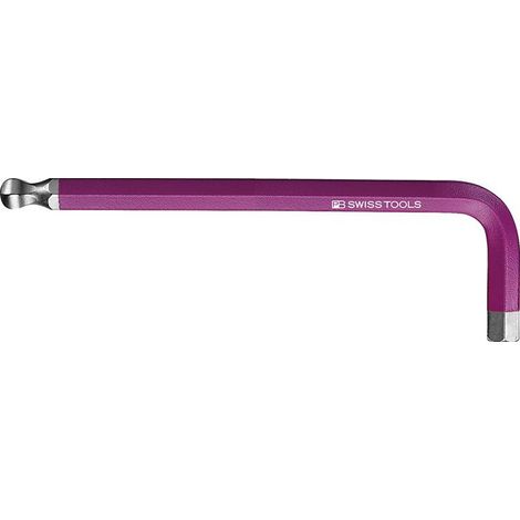 Llave Allen DIN 911 8mm Cabezal de bola arcoíris PB Swiss Tools