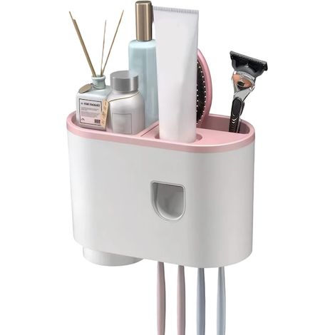 Support de rangement pour brosse à dents (cousser une tasse de poudre élégante), mobilier robuste et élégant (1/5)