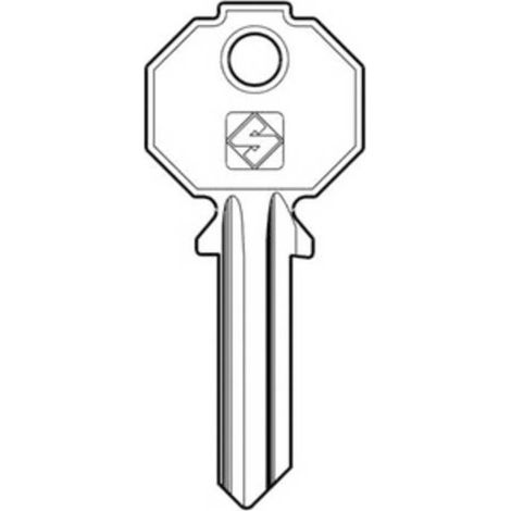 10 x SILCA PF072 CHIAVE PROFILO ACCIAIO