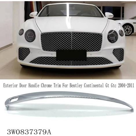 Two tubes 3W0837379A and 3W0837379E fit Bentley Continental 04-11 door handle covers. (1/5)