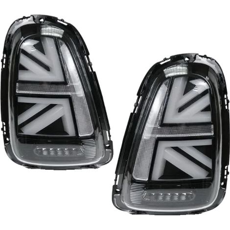 Fanali posteriori a LED, progettati per MINI Cooper, luminosi e resistenti, trasparenti (1/2)