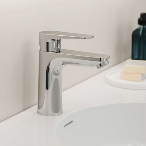 Kronenbach Radia 3.0 Waschtisch-Einhebelmischer mit Energiespar-Funktion, ohne Ablaufgarnitur, 5 l/min (1/5)