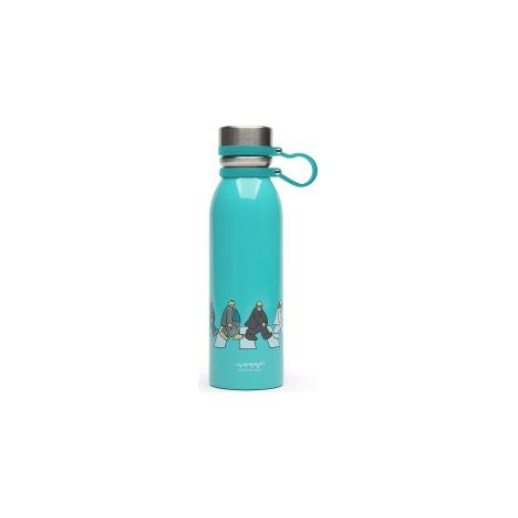 JATA botella termo inoxidable beatles 600 ml , Botella termo inoxidable Beatles 600 mlFabricado en acero inoxidable de alta calidadDoble paredLibre de BPAGran resis (1/4)