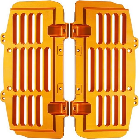CNC machined aluminum alloy water tank guard plate for air guide fairing for Hengjian Keweisi Kaixi Zuma K8 off-road motorcycle (1/5)