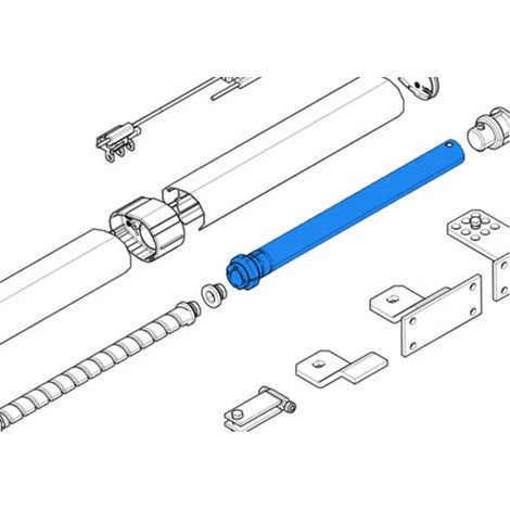 Tubo Interno - Per Motore Krono 3 KR300 KR310 230v SX DX Ricambio CAME 119RID174 (1/3)
