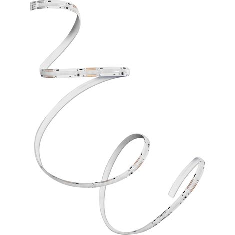 OSRAM SMART WIFI Rubans décoratifs COB avec MAGIC RGB et effet lumineux homogène avec télécommande, 22 W, gradable, IP20, blanc, silicone, source lumineuse non interchangeable (1/5)