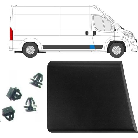 Modanatura laterale destra per montante abitacolo Fiat Ducato Citroen Jumper Peugeot Boxer 2006-2023 Opel Movano C 2021- FT90760 57700016 (1/5)