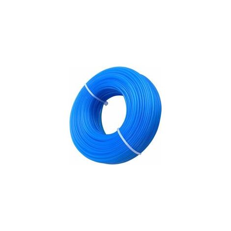 Fil rond en nylon 1,6 mm pour débroussailleuse – Longueur 100 m – Résistant pour coupe précise d'herbes – Compatible avec plusieurs modèles (1/5)