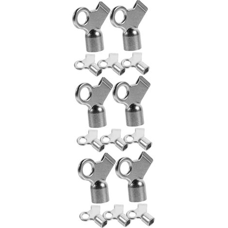 15pièces Clé De Purge De Radiateur De Clés Pour Radiateurs Outil Pour Professionnels Et Bricoleurs Compatible Avec Plusieurs Vannes (1/5)