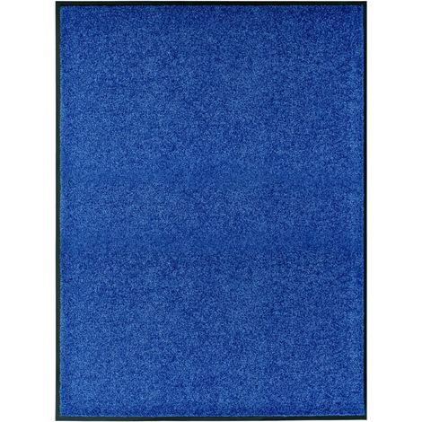 Fußmatte Waschbar Blau 90x120 cm