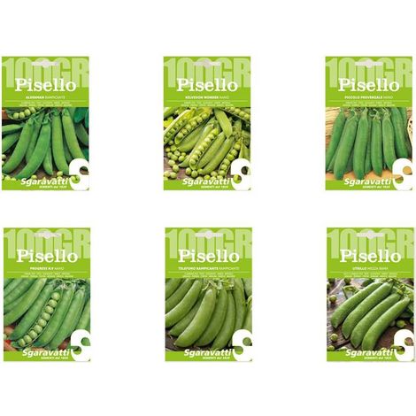 SEMI PER FAVE pisello progress (nano) n.9 - gr 100