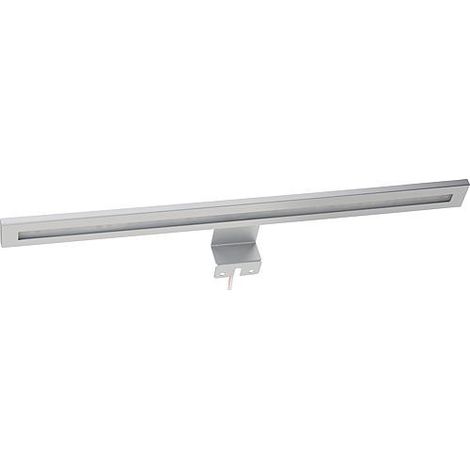 Reglette d'eclirage pour meuble Blanda 400, LED, 6,75W, aluminium, cable 1m (1/5)