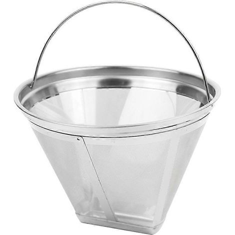 Filtre à café machine réutilisable acier inoxydable 4 Cone filtres à café pour Ninja café machine accessoires (1/5)