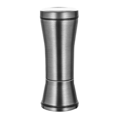 Moulin à poivre manuel en verre, moulin à poivre noir (petite amélioration (tout en acier inoxydable)) (1/5)