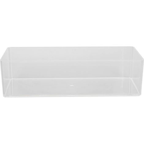 Boîte De Rangement Multifonctionnelle pour Outils à Ongles, Boîte De Rangement Portable Transparente Monocouche avec Bouche Ouverte pour la Maison (1/5)