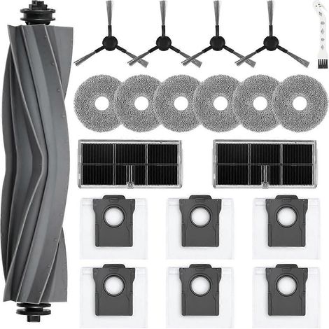 Zubehör, das mit den Modellen L10s Ultra Gen 2 / L10s Pro Ultra Heat / E30 Ultra kompatibel ist: Staubbeutel, Hauptbürste, Reinigungstücher und HEPA-Filter. (1/5)