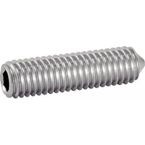 Tornillo Acton hexagonal hollow point acero inoxidable 4x20 mm