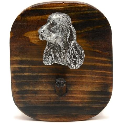 Cocker Spaniel inglese - appendi guinzaglio, appendi medaglie con cane, gancio portachiavi di Art-Dog (1/5)