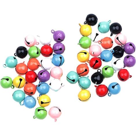 Mini cloches de Noël compatibles avec la décoration, 50 petites cloches suspendues en cuivre (1/5)