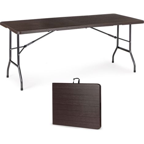 Mesa de catering para banquetes de jardín plegable 180cm