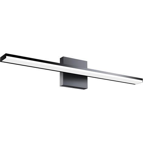 60cm LED Miroir Salle de Bain 12W 1200LM Blanc Froid 6000K, Pas de Flash Salle de Bain Miroir Lumire IP44 230V Applique Murale Miroir Lumi¨¨re¡ (1/5)