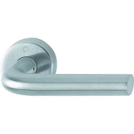HOPPE® Drücker-Halbgarnitur ohne Schlüsselrosette Bonn E150Z/42H, VK10, mit Stütznocken, Edelstahl, 10809102 (1/2)