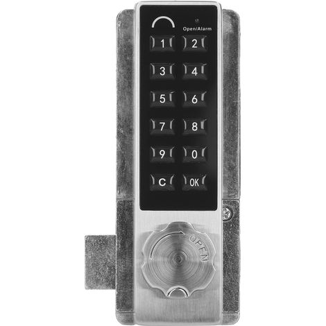 Serrure de porte à clavier électronique, mot de passe Intelligent, déverrouillage de 1 à 15 chiffres pour tiroir de classeur de Sauna