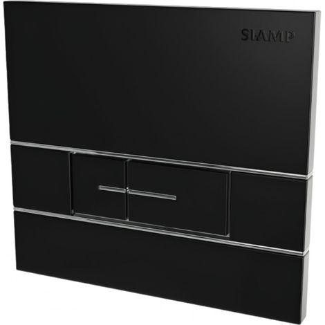 Placa de control de segmentos Negro mate Verso 350, Verso 1100 cisternas empotradas, PMR, Intraslim, doble volumen