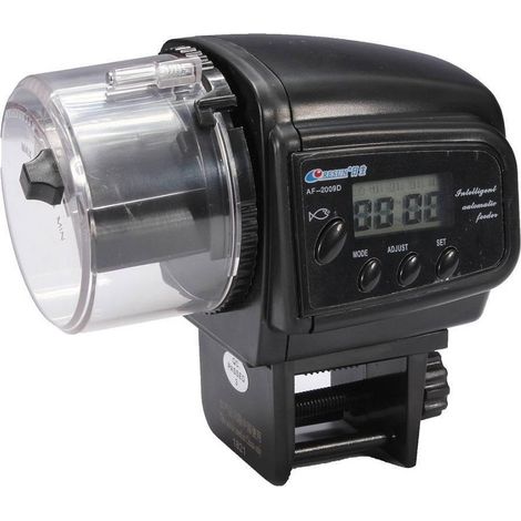 TrAdE Shop Traesio - Mangiatoia Dosatore Automatica Elettronica Cibo Pesci Acquari Display Af-2009d -