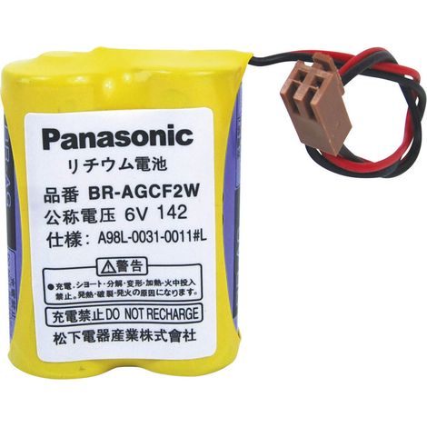Panasonic BRAGCF2W Spezial-Batterie Stecker Lithium 6 V 1800 mAh 1 St.