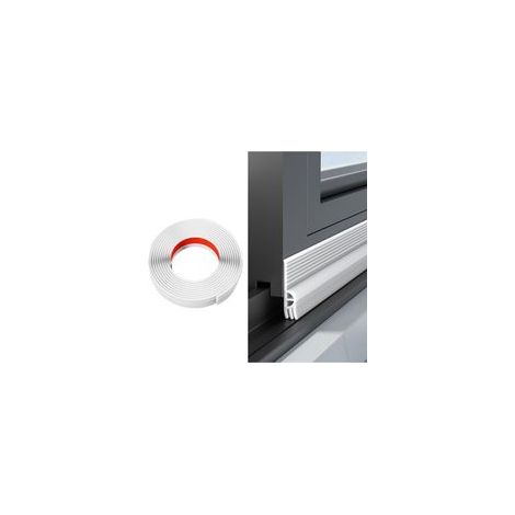 Joint Fenetre Isolation Thermique et Phonique Autocollante, Bande d'Etanchéité pour Fenetre Anti Froid,Bande de Joint Fenetres Coulissante(Blanc, 2m)