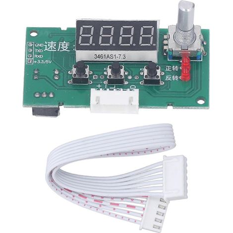 Schrittmotor-Controllerplatine, programmierbare Drehzahlregelung, Schrittantriebsimpuls mit Jumperkabel
