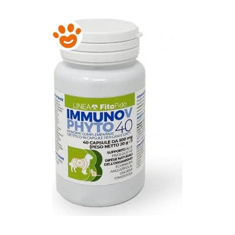 Trebifarma Dog & Cat Immunov Phyto (40 Compresse) - Confezione 40 Compresse -
