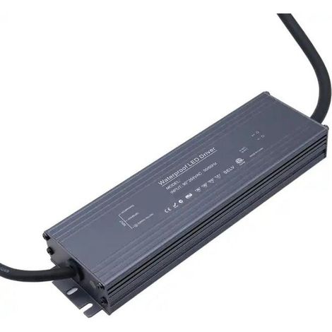 Silamp – Transformateur 220V 12V 200W IP67 16.6A pour éclairage extérieur – Aluminium résistant à l'eau – Performance optimale en environnement difficile