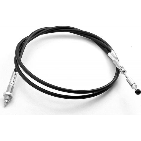 CAVO DI CONTROLLO DEL DISTRIBUTORE IDRAULICO - SISTEMA NIMCO, L-2500 mm, (sfera in plastica) (1/3)