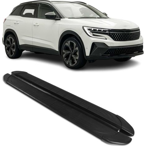Marchepieds Latéraux Pédale pour Renault Austral 2022-2025 Alu Noir 2 pièces