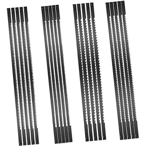 Scroll Saw Blades,with Pin, 10/15/18/24 Teeth,for Woodworking-- (1/5)