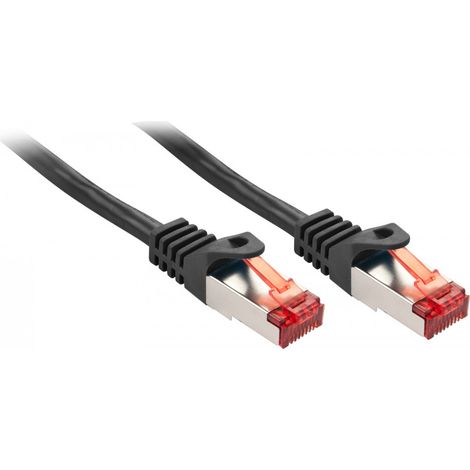 LINDY Patchkabel Cat6 S/FTP Basic schwarz 3.00m (47375)