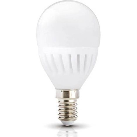 Ampoule LED sphérique blanche E14 G45 9 W, lumière neutre 4000 K, 900 lm Kobi (1/5)