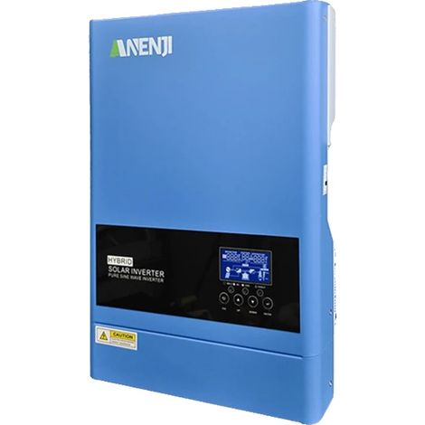 Onduleur Solaire, Onde Sinusoïdale Pure, Surveillance WiFi, ANJ-6200W-48V-WIFI, 220-240V, 48V (1/2)