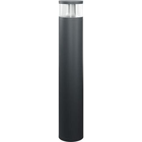 ALVA LED-Pollerleuchte, 18W, 84LEDs, IP65, 3000K, 1150lm, anthrazit, Aluminium, Kunststoff transparent (1/5)