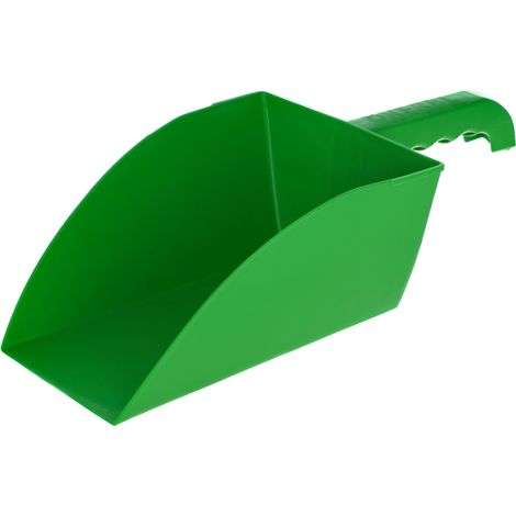 Kerbl Futterschaufel grün, Fassungsvermögen 1000 g, Kunststoff